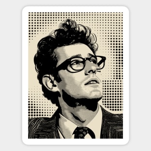 Buddy Holly Pop Art Magnet